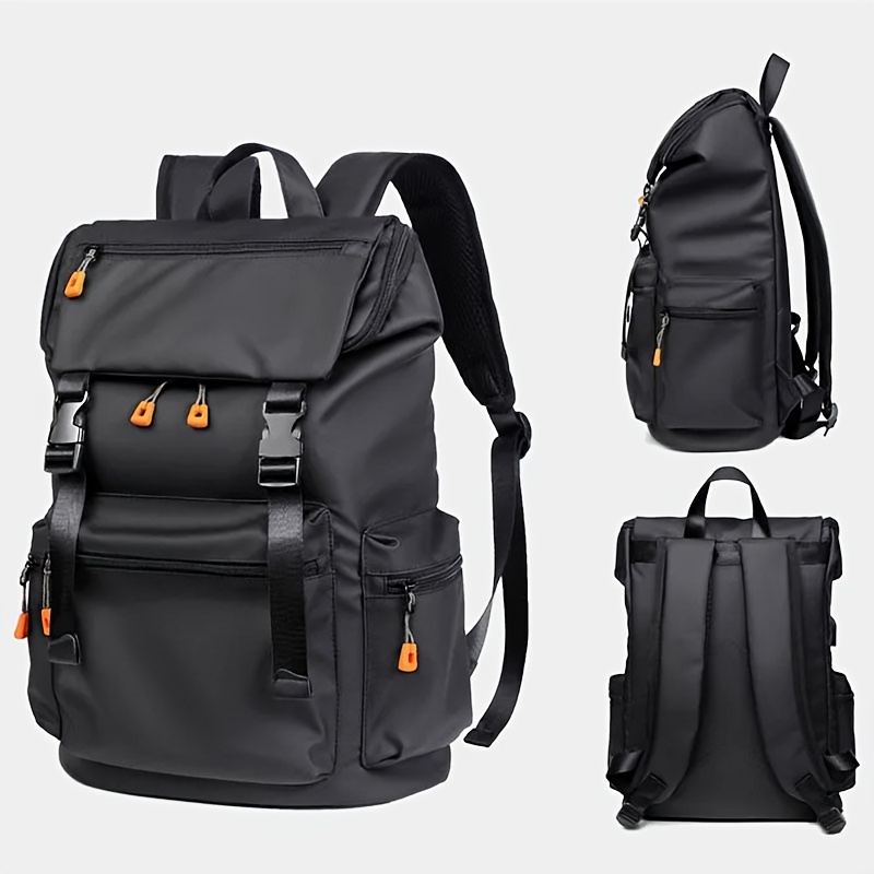 Backpack, Men's Business, Large Capacity, High-end Computer Backpack, Versatile Backpack for Middle and High School Students, Backpack
