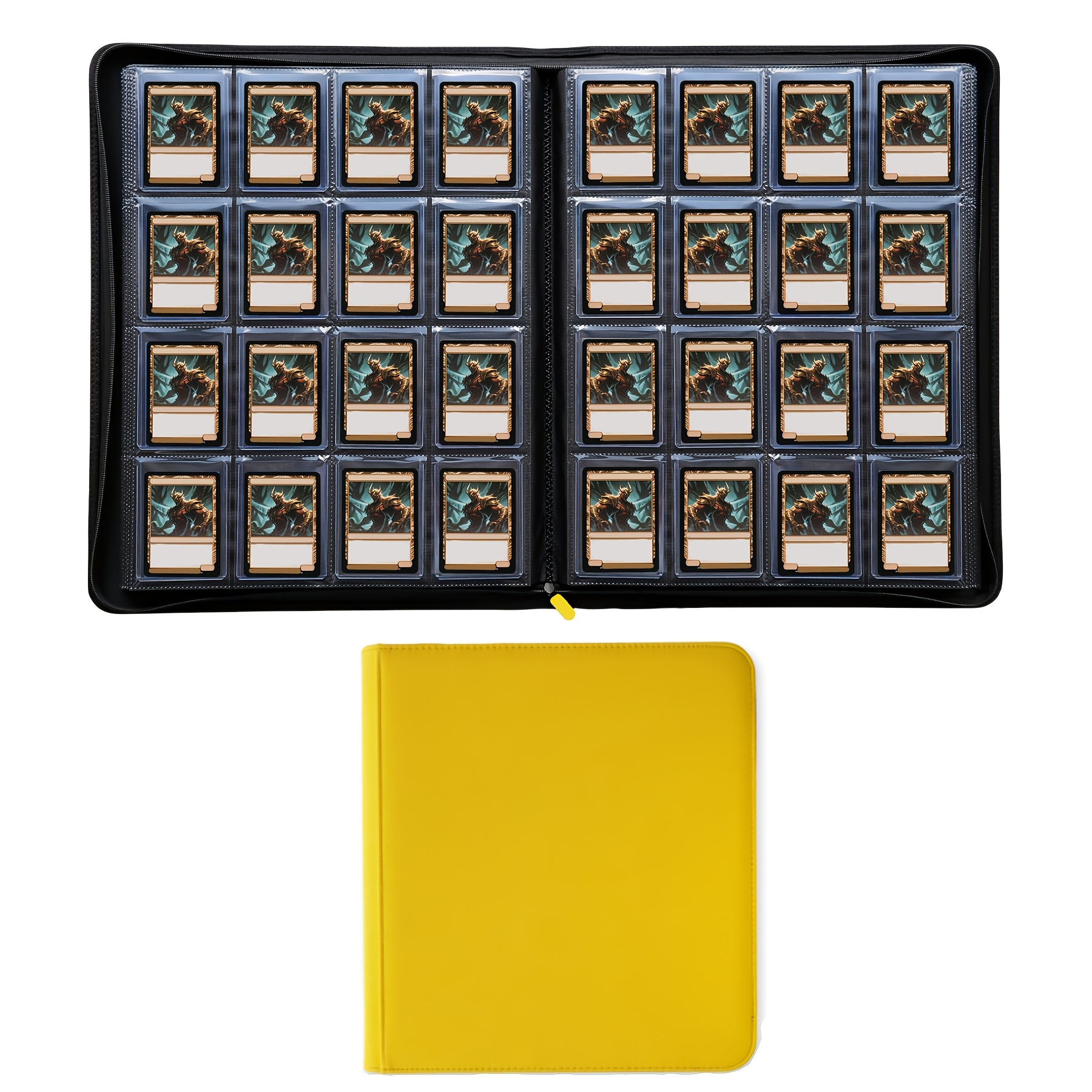 best baseball card binder Palms Off Gaming Collectors Series 4 Pocket Zip Trading Card Binder main image 1