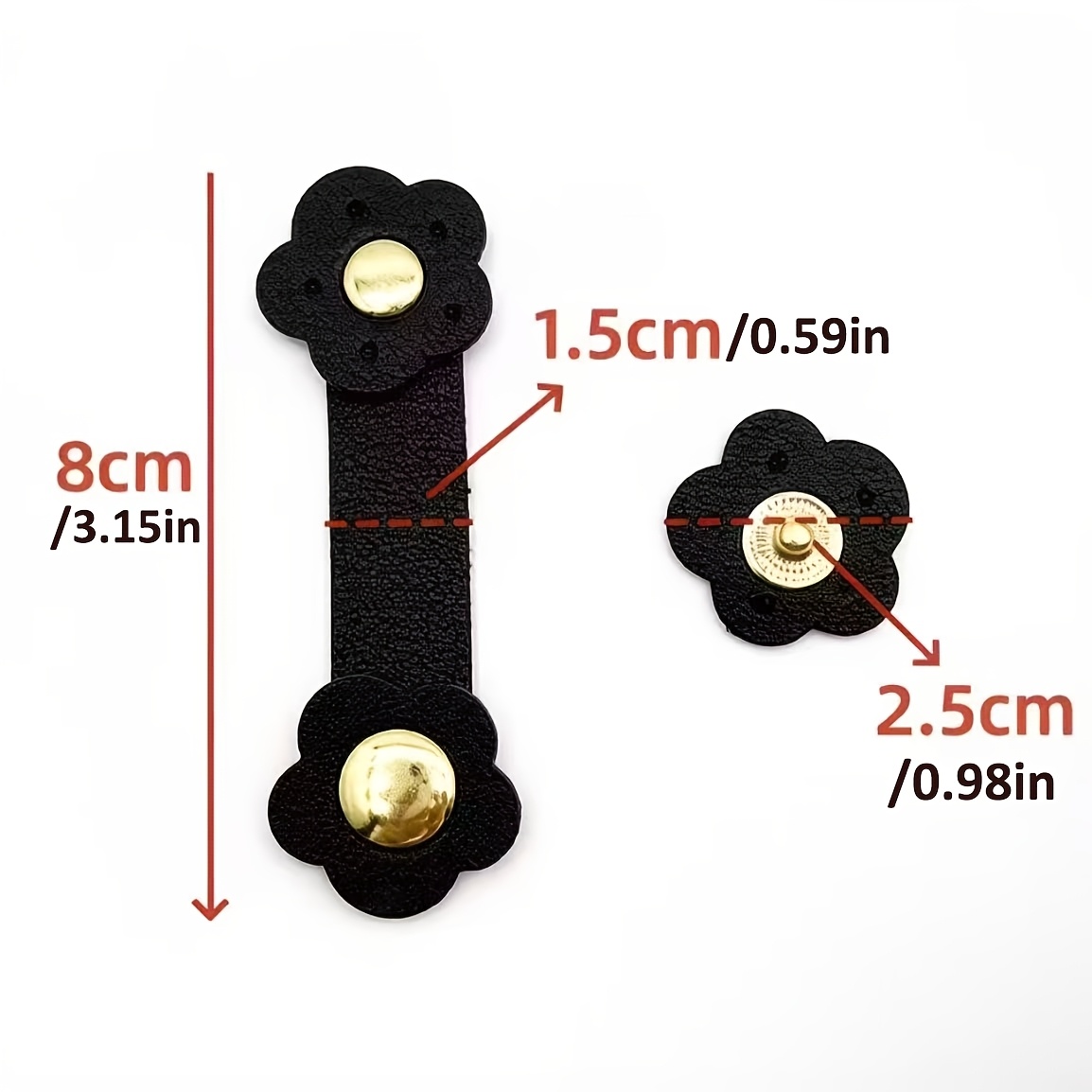 2pcs Flower Shaped Data Cable Storage Guide, Reusable