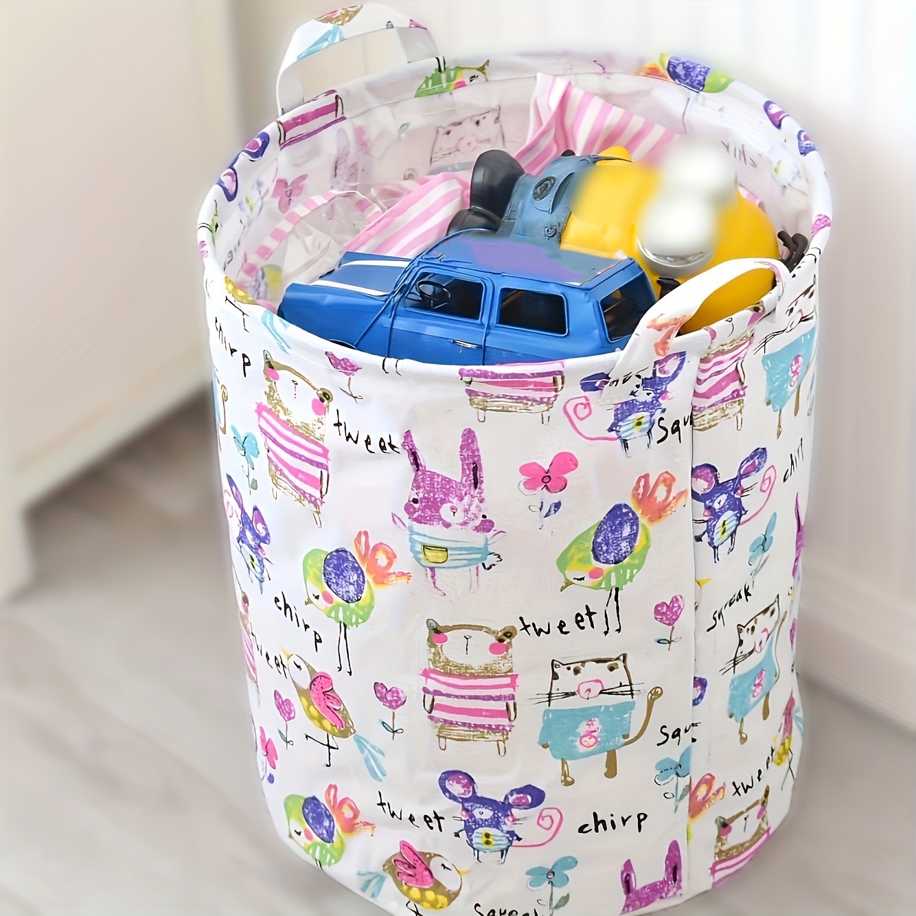 stylish nordic inspired foldable laundry basket large capacity   toys organizing ideal for bathroom bedroom dorm fabric   laundry baskets details 2