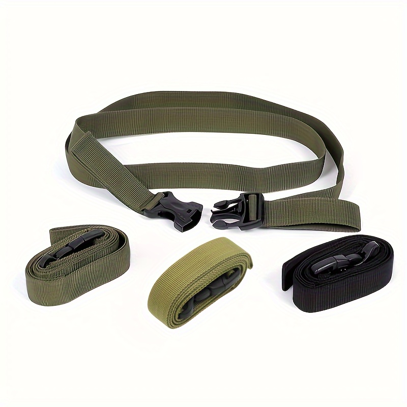 Premium Utility Straps with Quick Release Buckle Adjustable Heavy Duty Long  Nylon Tie Down Straps Lashing Straps for Backpack Tactical Camping Gear