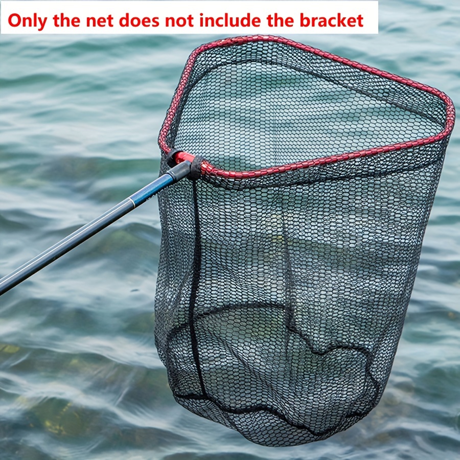 Catch Release Mesh Net: Landing Net Wooden Handle Fishing - Temu