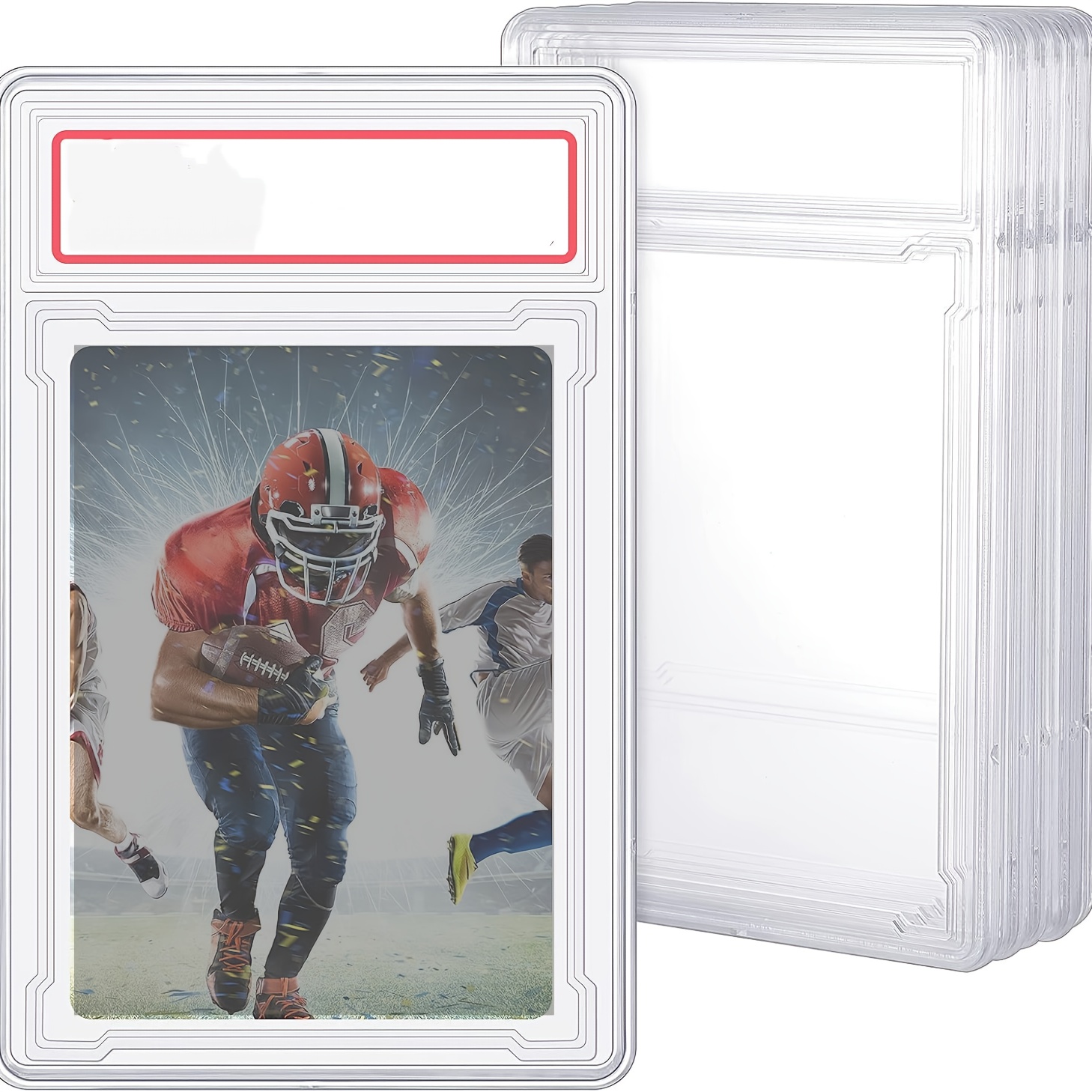 reflective card sleeves Amazon.com: Sayglossy 200 Pcs Holographic Card Sleeves Laser Flashing  Trading Card Sleeves Matte Kpop Postcard Protector Fit for Game, Photo,  Sports Cards 2.6 x 3.6 Inches(Black,Classic) : Toys & Games main image 0