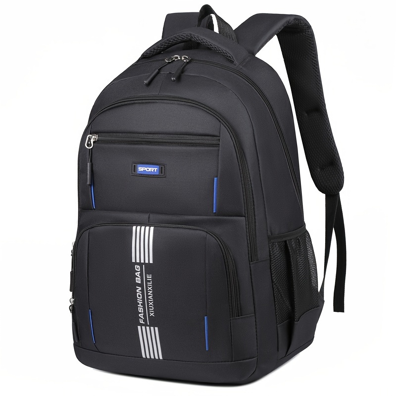 E-shop Herren Rucksack mit mehreren Fächern, großes Fassungsvermögen, modischer Reiserucksack, Laptoptasche, Pendler-Schultasche
