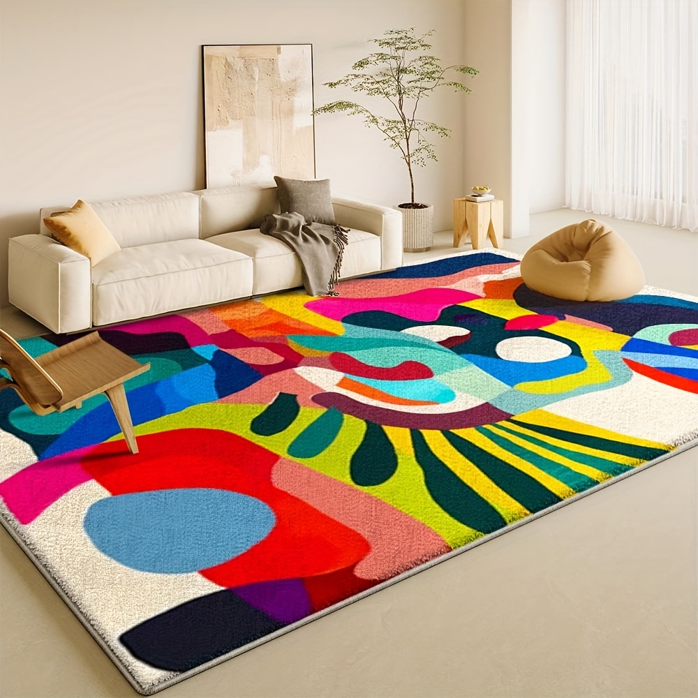 large carpet 84 60in 213 152cm 1pc comfortable crystal - Temu