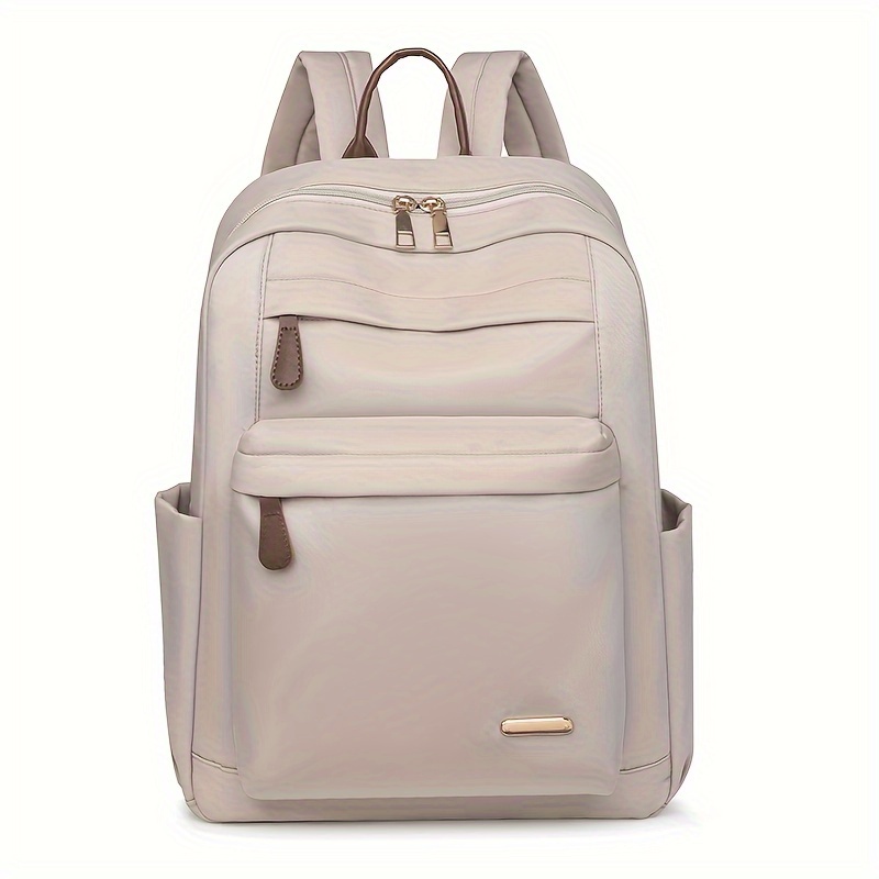E-shop KINGANT Damen Rucksack mit großem Fassungsvermögen für Schule & Uni, strapazierfähige Nylon-Schultertasche mit verstellbaren Trägern &