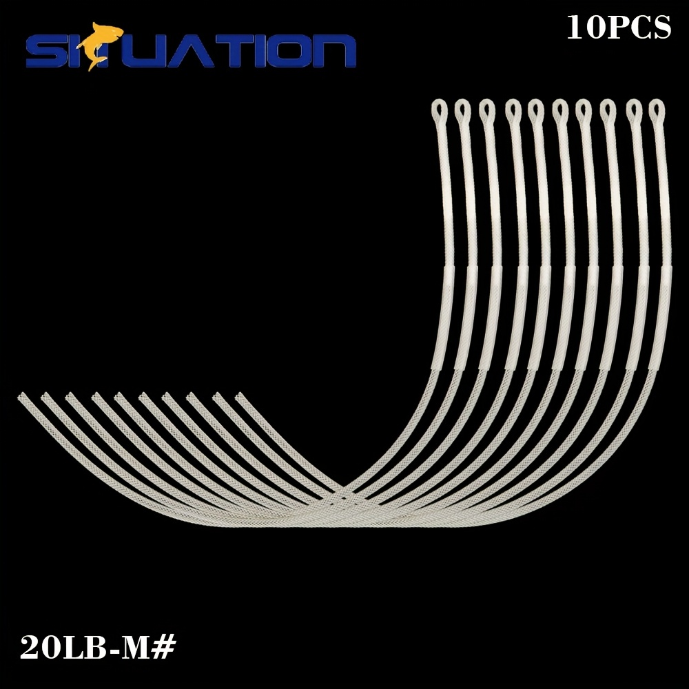 Image of 10pcs Fly Line Loop Connectors, Braided Leader , Fly Lines System Connection