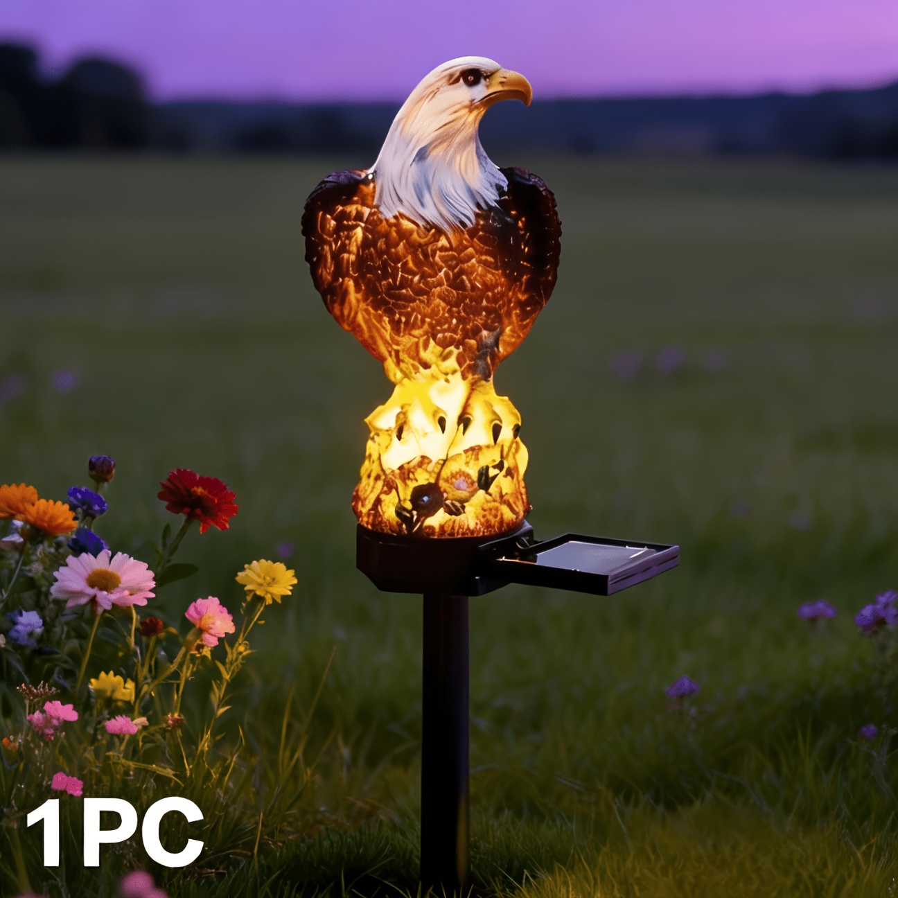 Image of Solar , Led Outdoor Decorative Landscape Lights, Suitable For Gardens, Lawns, And Festive Decorations. | 1pc | Outdoor Lighting | Festival Gift