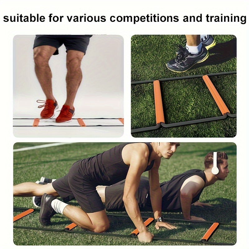 

Foot Training Ladder, Jumping Grid Ladder, Multi-functional Butterfly Agility Ladder, Soft Ladder, Rope Ladder Training Fixed Fitness Equipment