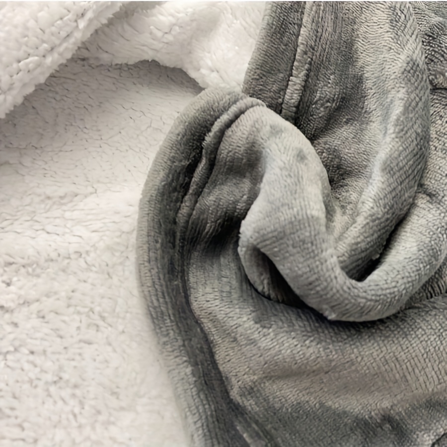 C Hello Cloud Oversized hoodie-deken, draagbaar sweatshirt, ultra zacht sherpa fleece, comfortabele knuffelhoodie, gaint fluffy jumper omkeerbaar, eenheidsmaat voor alle vrouwen mannen