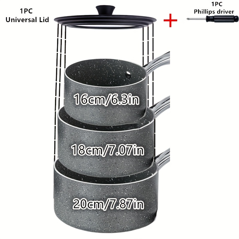 E-shop 1/2/3 Glas-Silikon-Multifunktionsdeckel