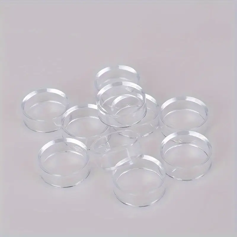 10 шт. акриловые кристальные шаровые подставки для демонстрации, прозрачные держатели для шаров для украшений, часов, домашнего декора детали 5