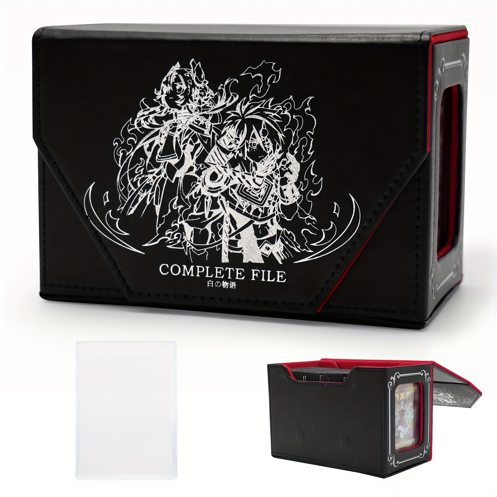 deck box yugioh story white deck box fits 150 - Temu Mexico