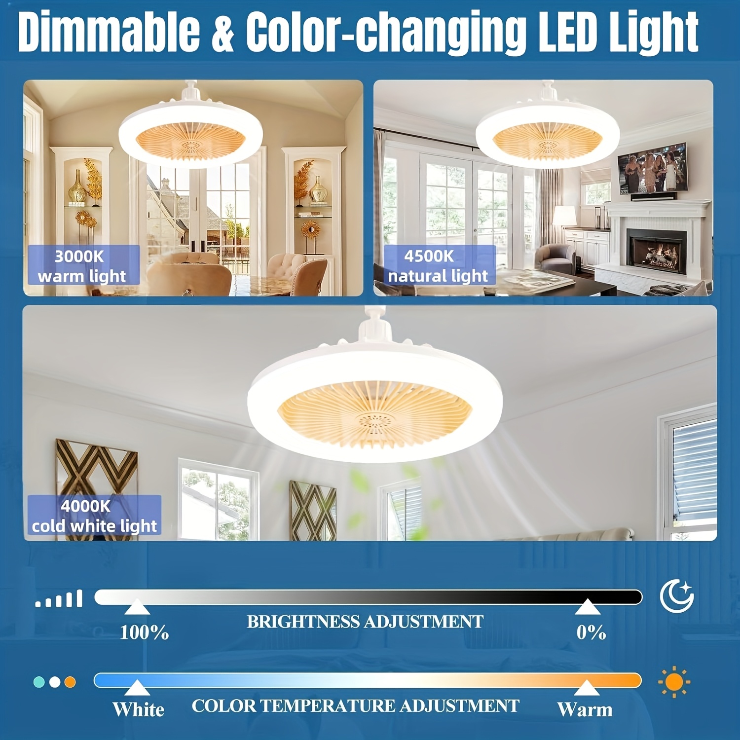 1pc 10 inch modern ceiling fan with remote control adjustable dimmable led light e26 e27 base for bedroom room home office energy lighting cooling fan bedroom airflow solution contemporary lighting durable construction remote control ceiling fan remote control fan fan remote control remote fan ceiling fan fan fan for home bathroom ceiling fan Product details 16