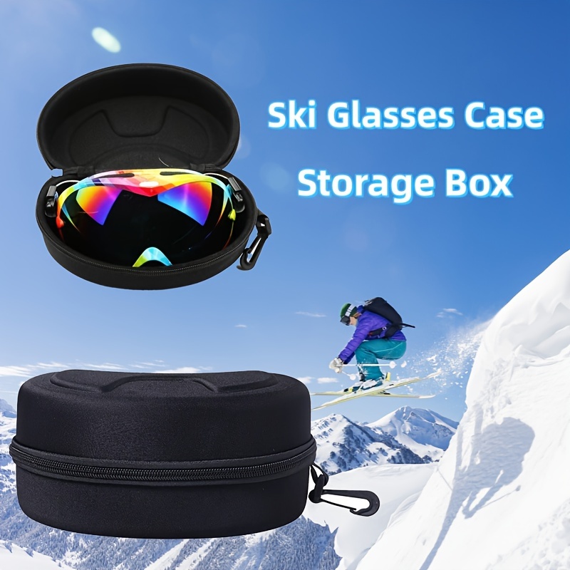 

Eva Ski Goggles , Unisex Portable Storage Box And Carabiner