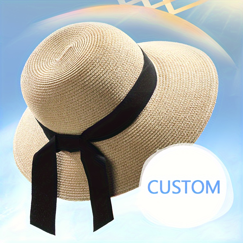 Kids Personalized Custom Sun Hat Removable Neck Flap Add - Temu Canada