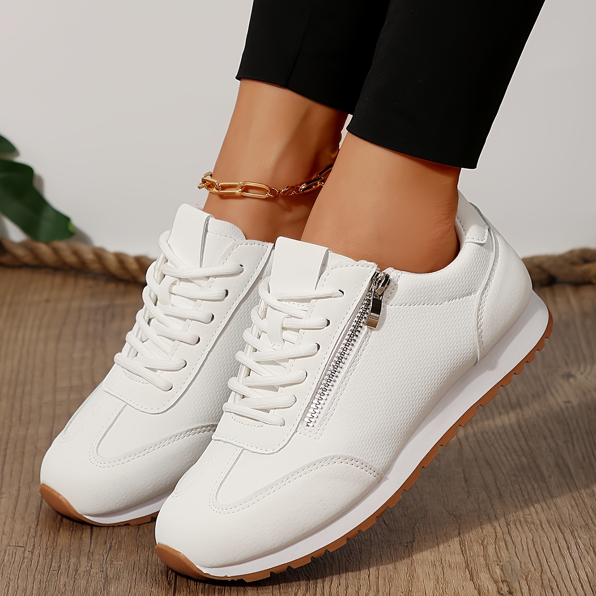 スニーカー RUN OF SS24 PIUMA - Sneakers (SPEEDY M 40311 BIANCO) Women's Fashion Casual PU Sneakers Road Running Fitnesss
