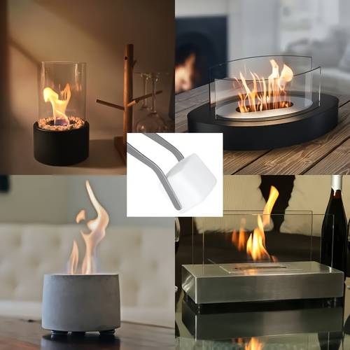 48pcs ceramic fiber wick suitable for tabletop fire pits indoor and outdoor use for fireplaces cooking high temperature fireproof insulation extends and safety sponge like structure