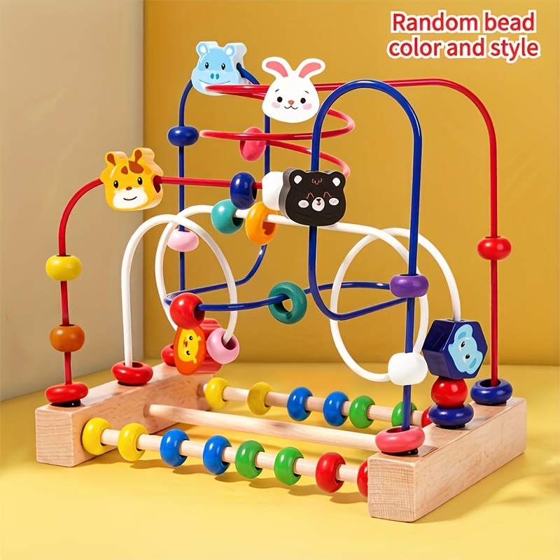 Baby Bead Wrapped Puzzle Early Education Toy For Infants And Young Children