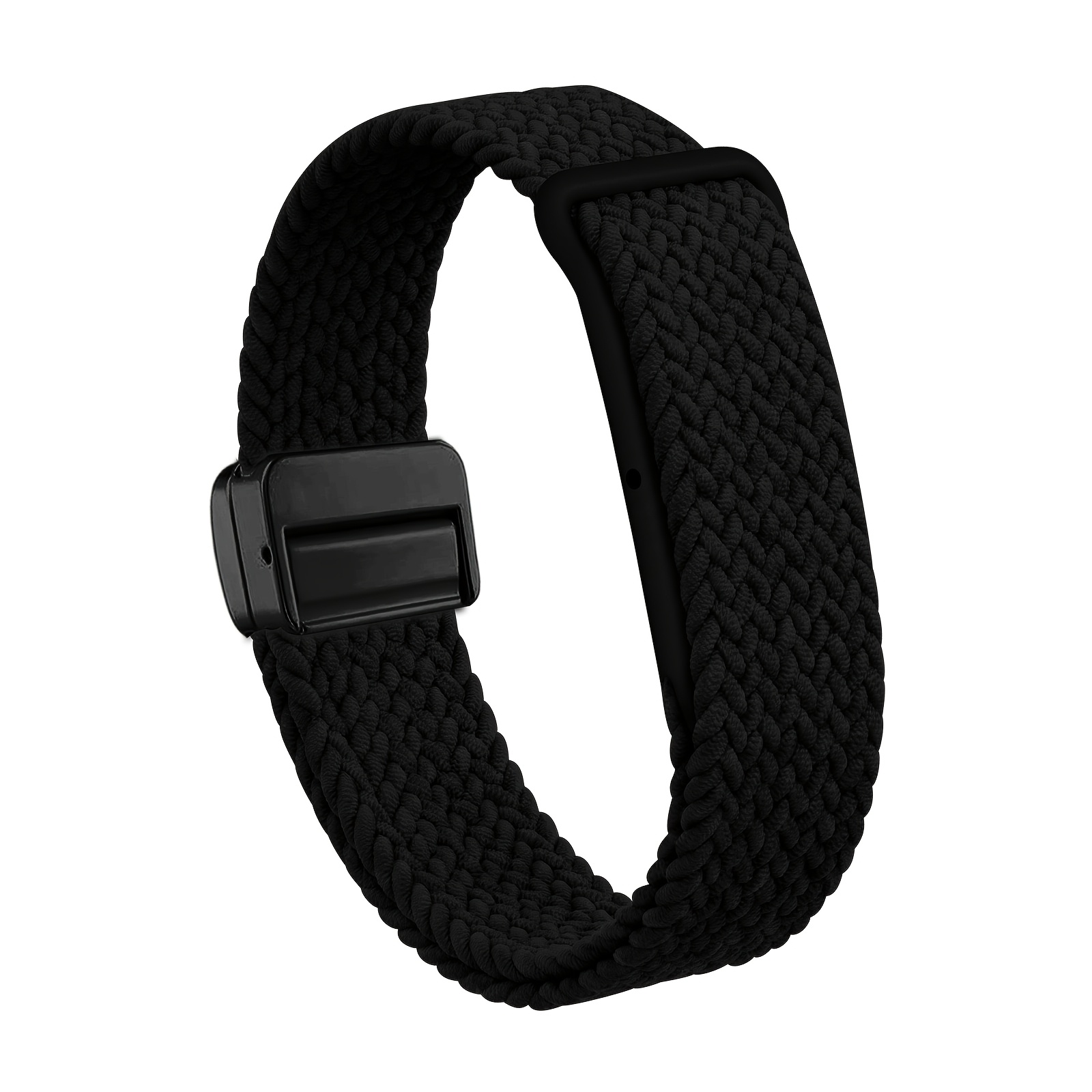 TEMU Bracelet magnétique en nylon compatible avec Google Fitbit Band, sangle de sport avec fermoir magnétique à réglage rapide pour hommes et femmes,