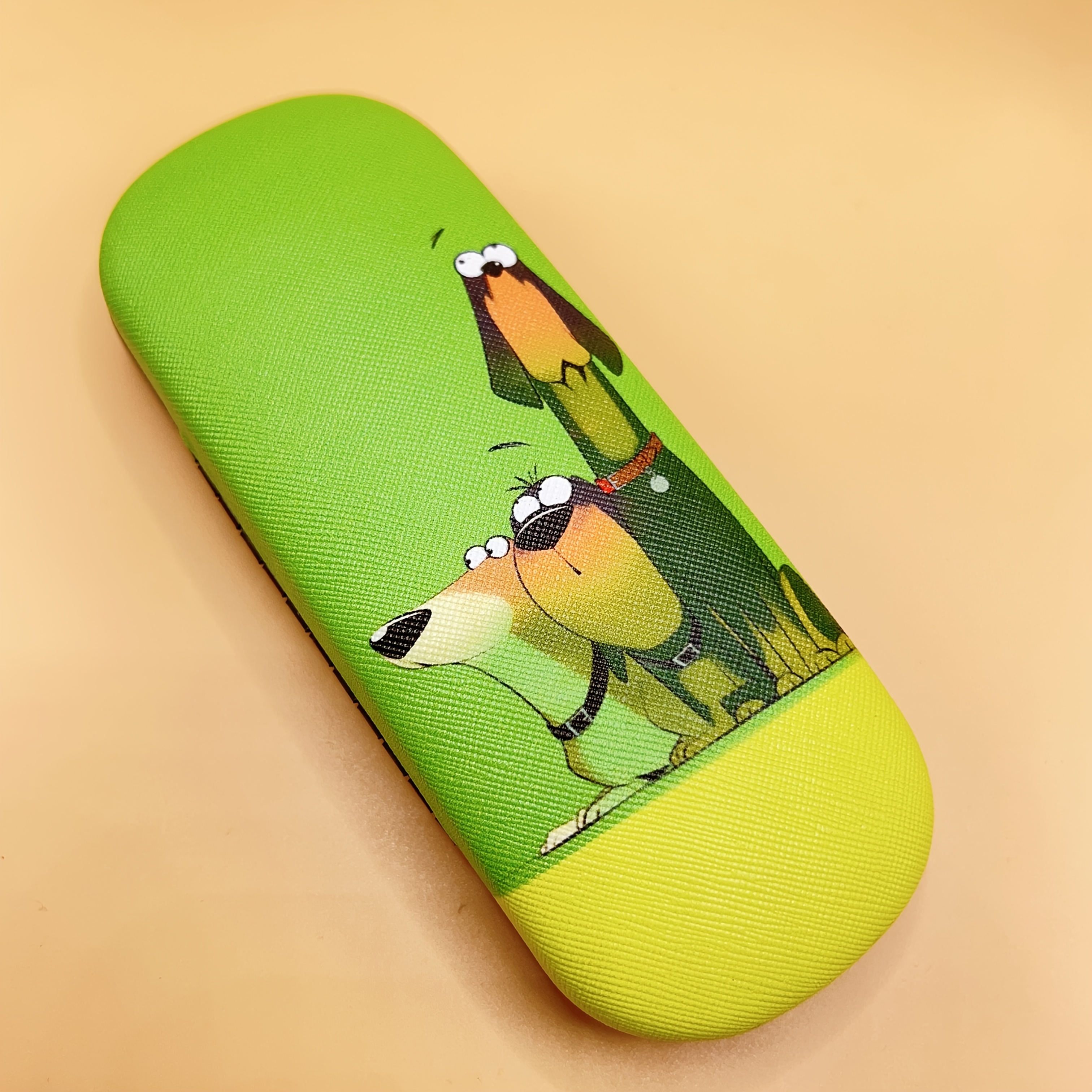 Cute Eyeglass Case Compatible For & - Modern Eyeglasses Holder With Dog Patterns, Gift For Pet Lovers (glasses Not Included)