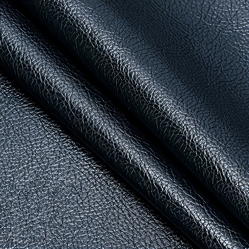 TEMU Tissu de réparation en cuir PU à de litchi auto-adhésif. Décoller de protection pour une optimale, idéal pour canapés, sièges, bagages, articles