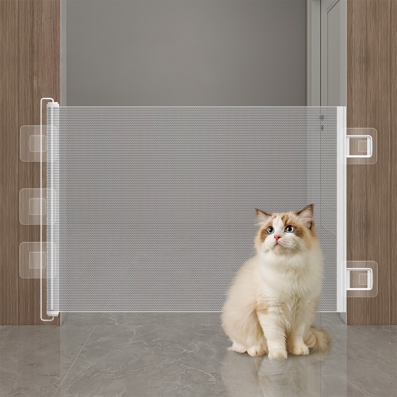 proof fence retractable black pvc pet Temu Canada