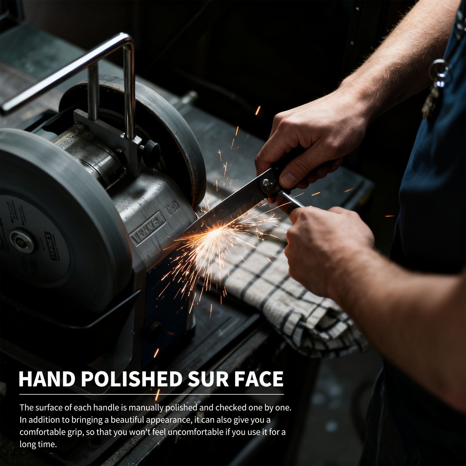 New Christmas Knife Set, 19pcs Knife Set with Block, Forged Construction, High-Carbon Stainless Steel Sharp Blades, Solid Wood Block Knife Set, Natural Wood Handles, And Healthy, Dishwasher Safe.