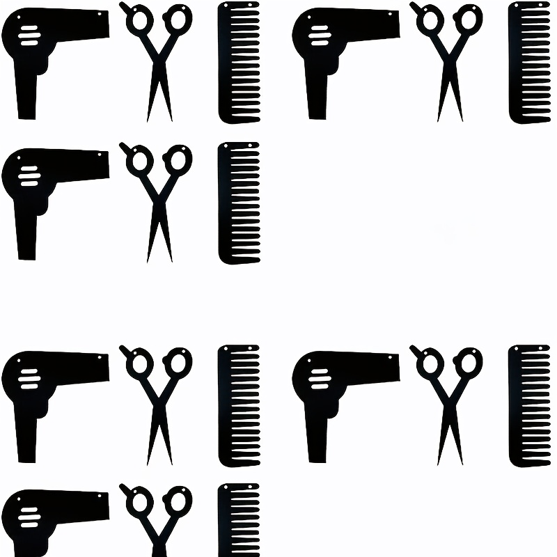 Image of 2 Pack Barbershop Garland Barber Theme Birthday Party Decorations Hair Stylist Salon Decorations Supplies