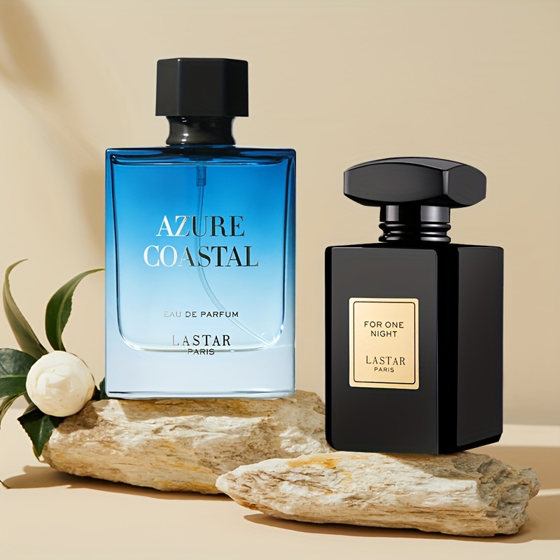 Image of Set, Combination, 50ml/55ml, Fresh Ocean And , Show Male Charm, Strong Lasting Fragrance, Beautiful Design, Atmosphere, Dating Perfume, Gift For Boyfriend, Valentine's Day Surprise, 1pc/2pcs