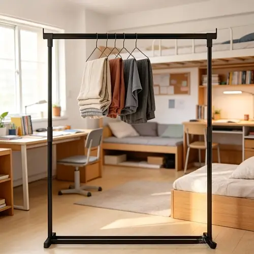 clothes rack sold on Temu Canada