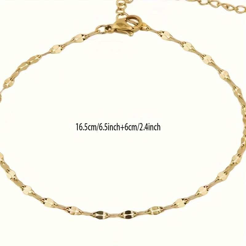 Boho Vintage Lip Chain Bracelet for Casual Attire