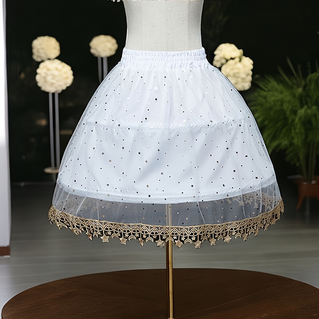 Womens Skirts Woman Floor Length Boneless Skirt A Wedding Dress Skirt  Support Skirt Long Petticoat