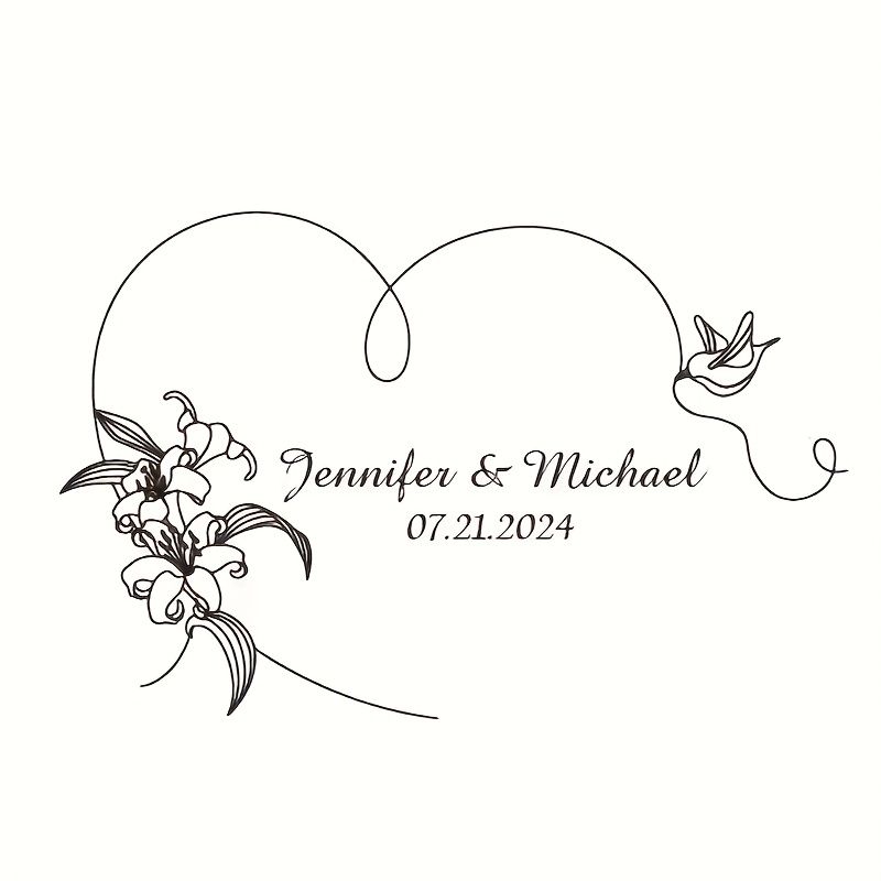 TEMU Custom Engraved Walnut Ring Box - Personalized Floral Carved Design, Perfect For Valentine's Day, Engagement, Wedding, And Anniversary Gifts,