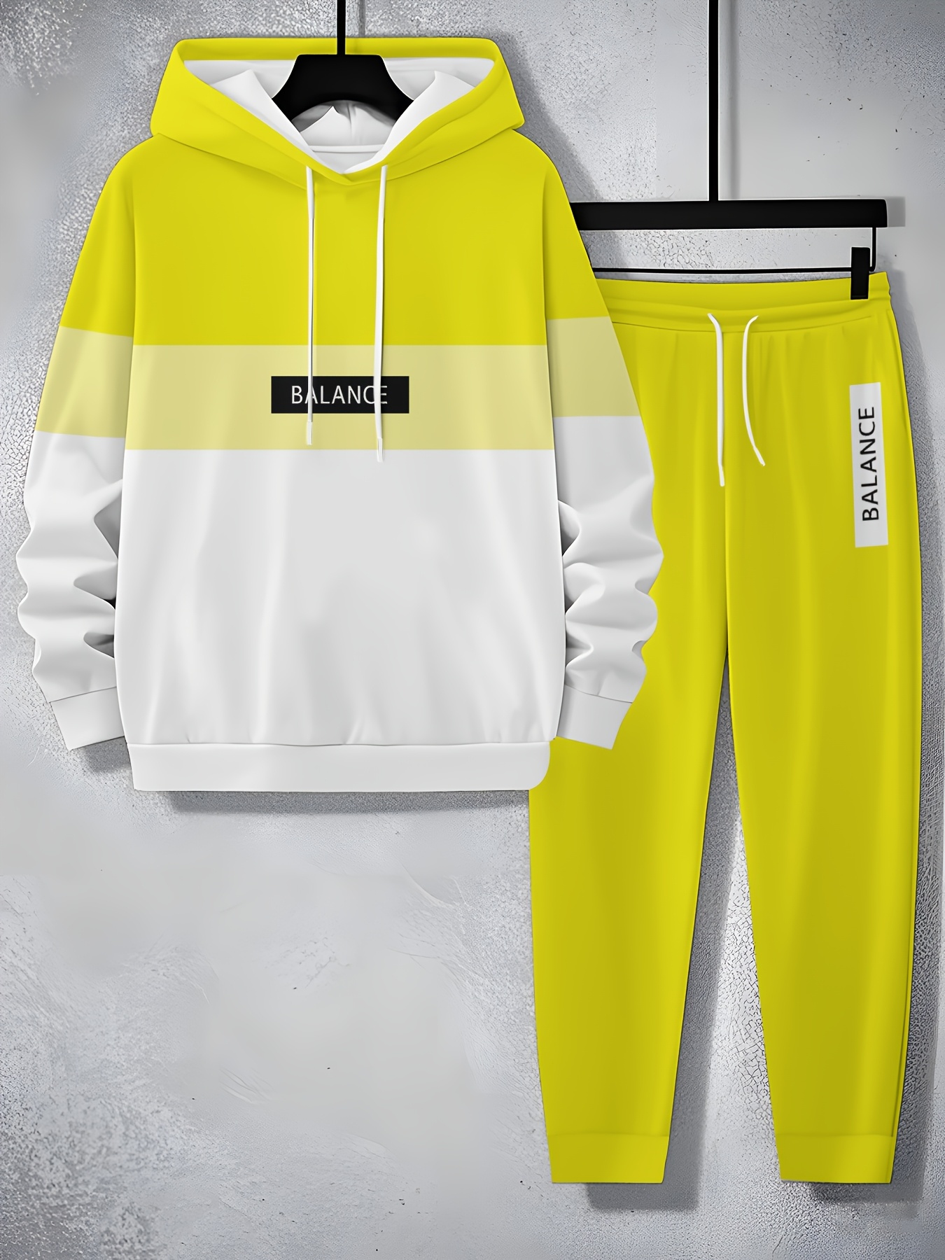   2025 mens trendy sweatshirt set two piece sweatshirt and pants sporty print elements christmas halloween special Product details 7