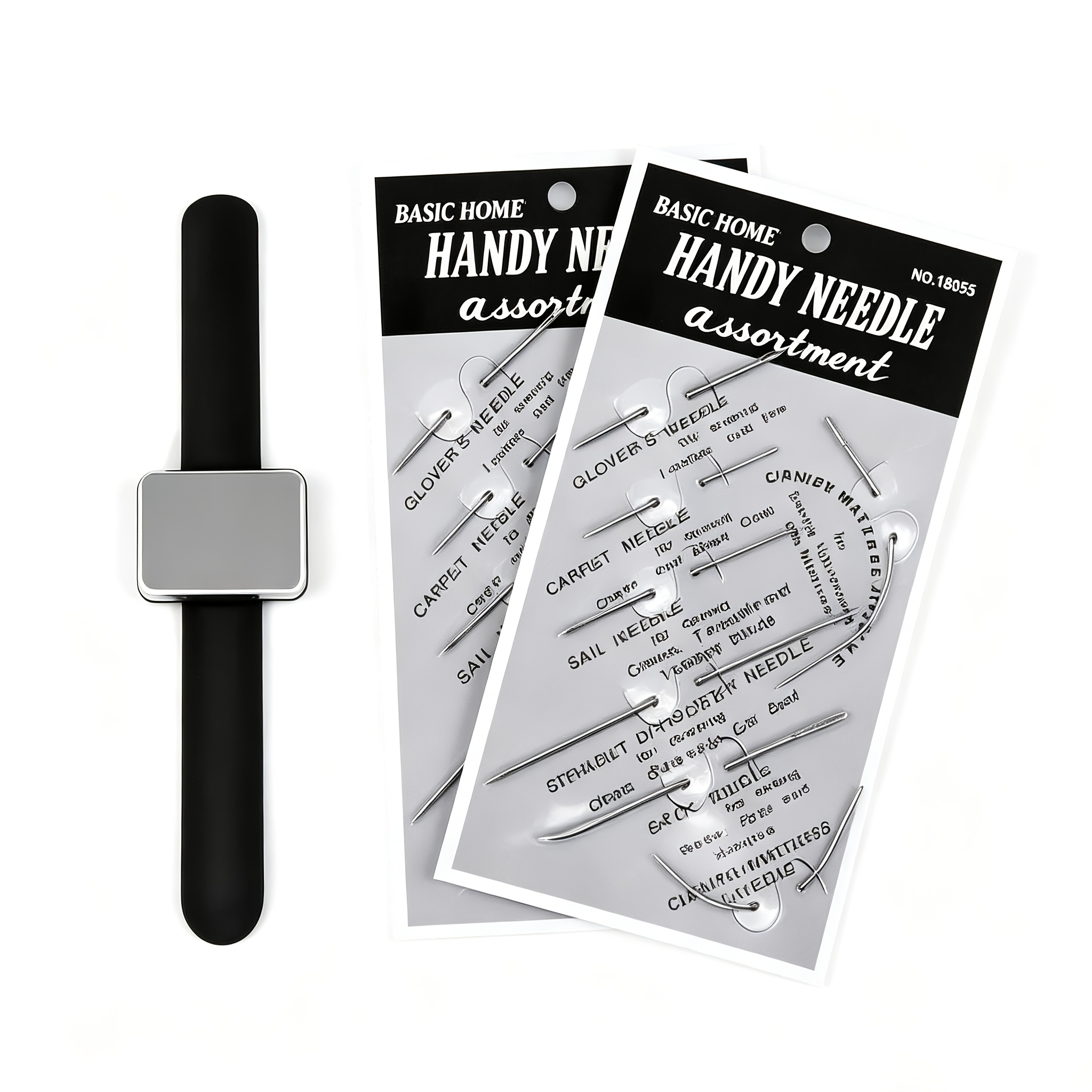 TEMU Braccialetto magnetico per parrucchieri, portacucchi da polso magnetico, accessorio portatile per cuscinetto per spilli, disponibile in 3 colori