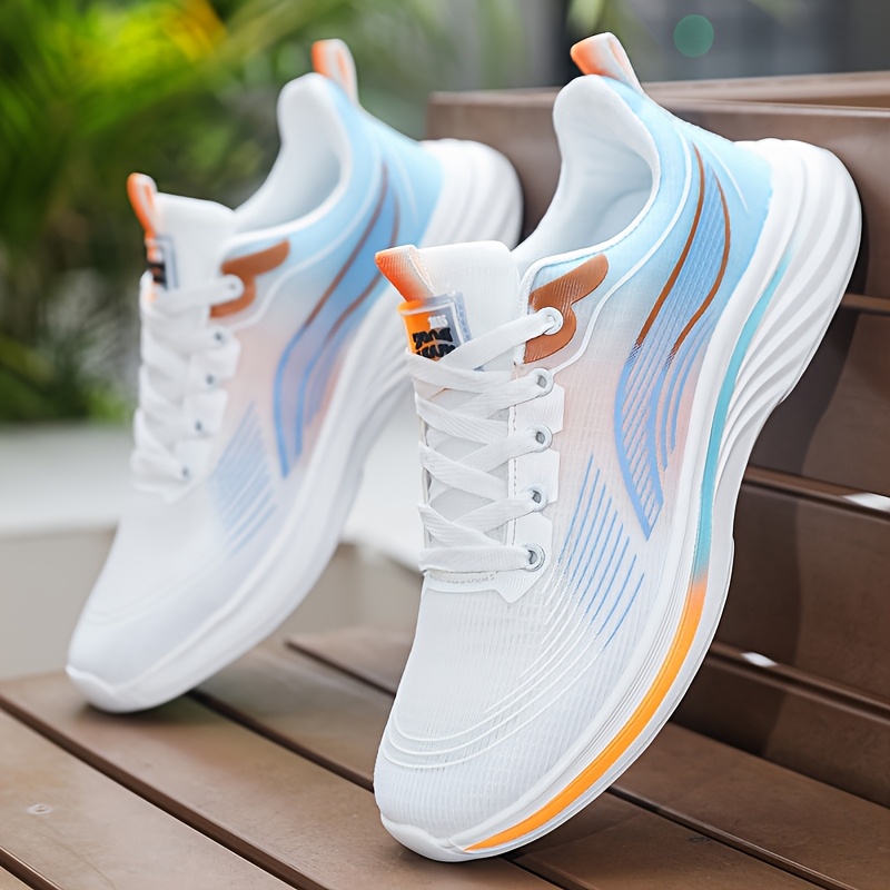 Men'S Running Shoes, Breathable Mesh Sports Casual Shoes for Summer, Lightweight Soft-Soled Mesh Sneakers
