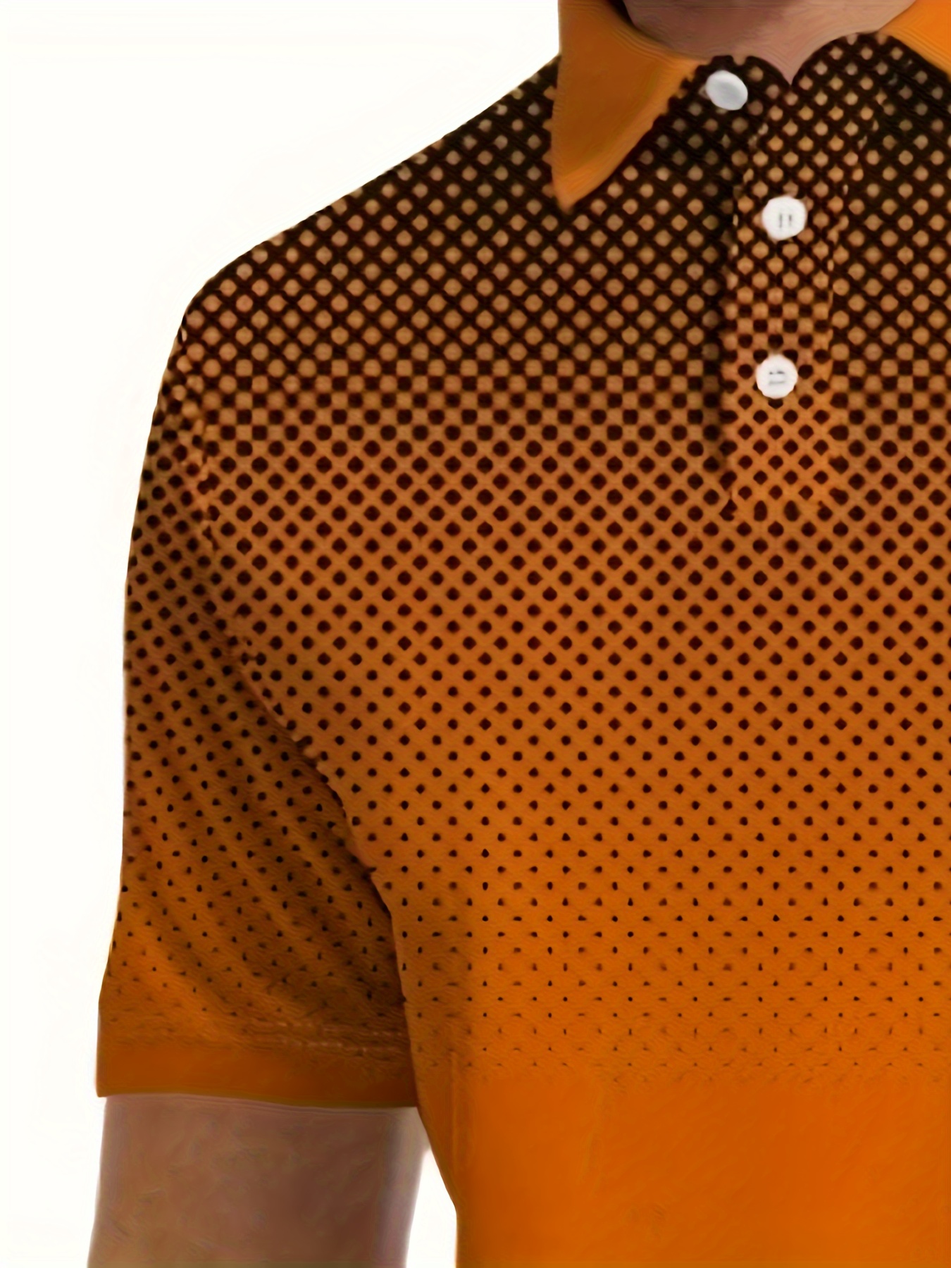 Mens Casual Polka Dot Shirt: Plus Size, Fashionable, & Stylish