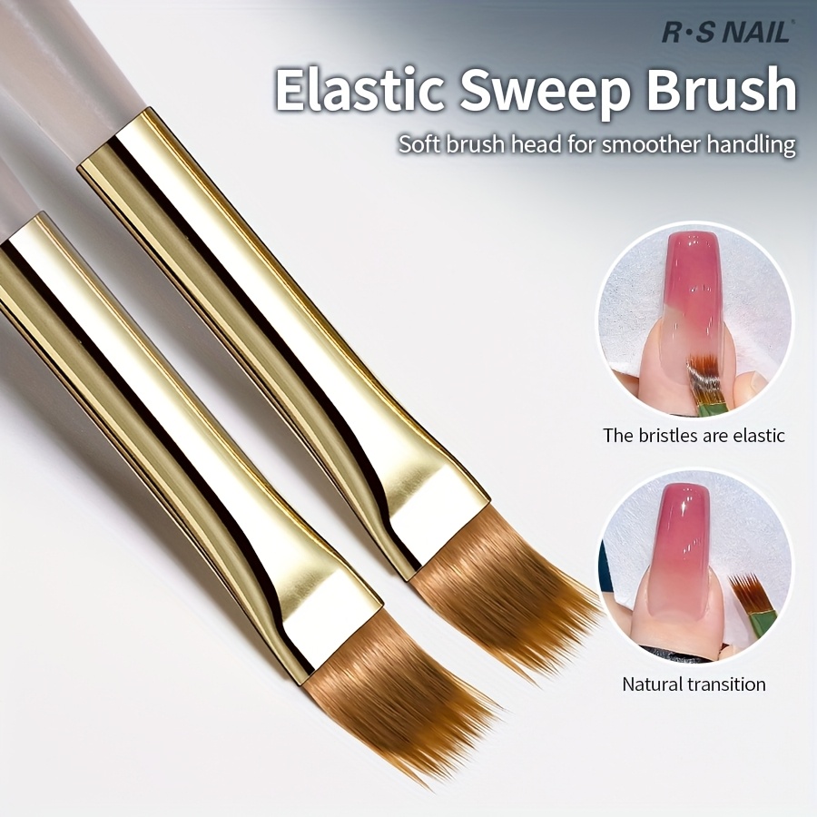 brocha uñas rsnail ombre cerdas anchas mango acrílico Temu Mexico