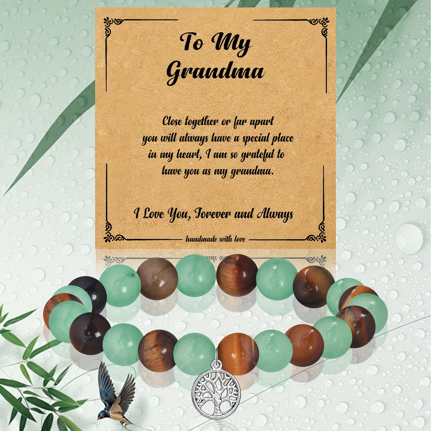Comfortable Elegant Stretchy Bracelet, Gift for Grandma