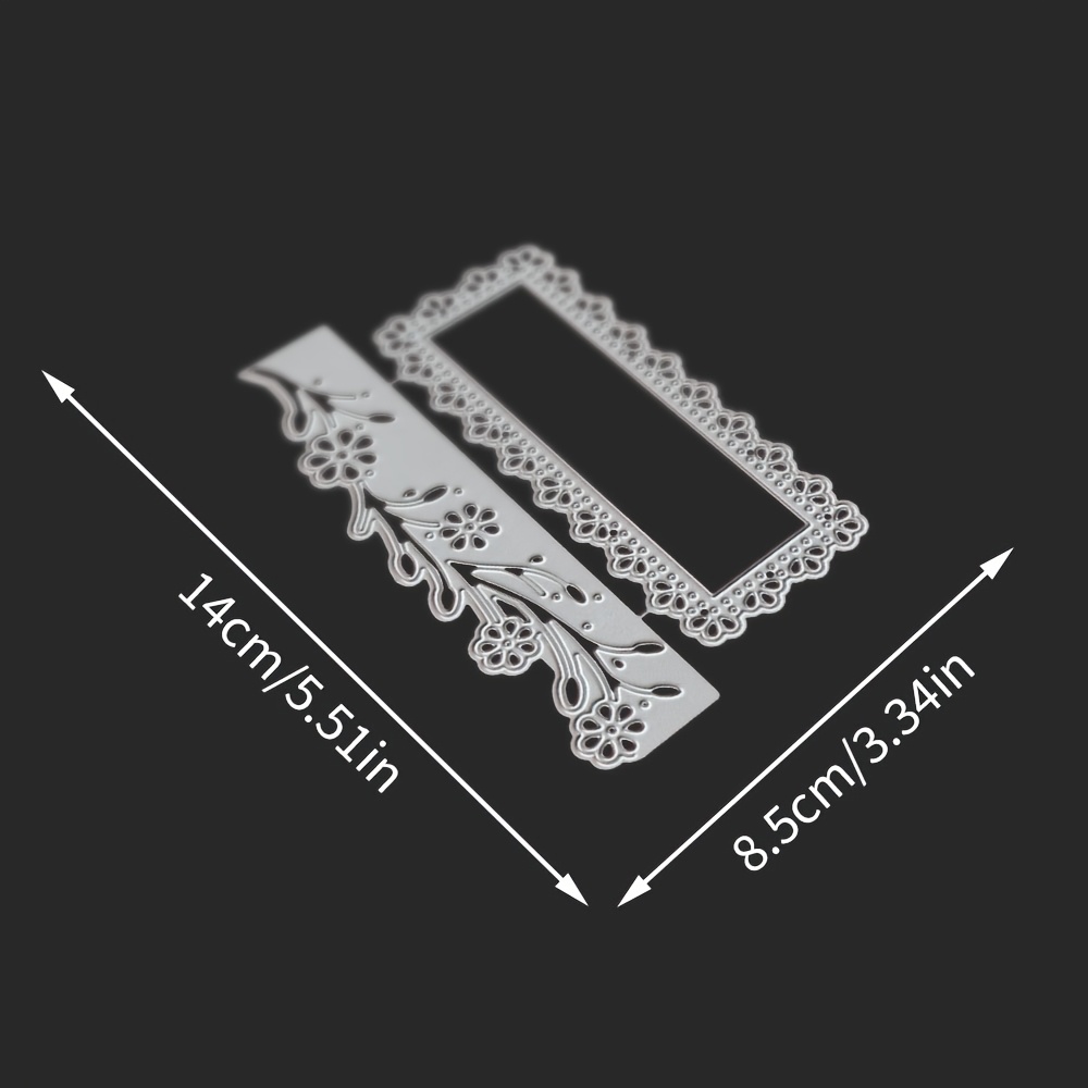 TEMU 1pc Creativity Flower Metal Cutting Die For Scrapbooking And Crafting, Embossing Template, Handmade Card And Gift Card Making Tool