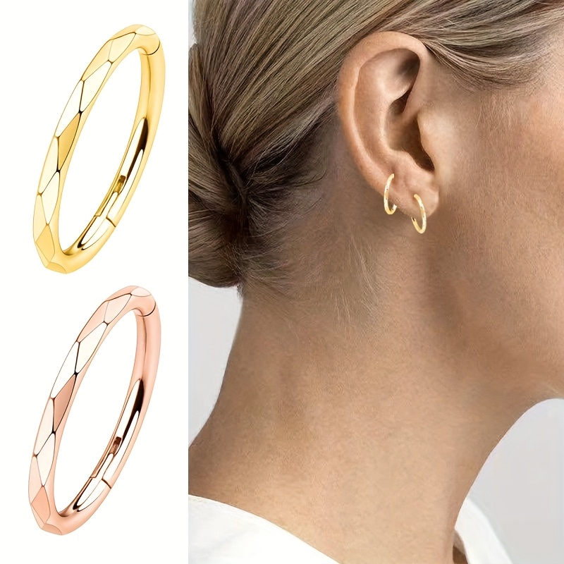 Exquisite Seamless Hoop Nose Ring, 316 Stainless Steel