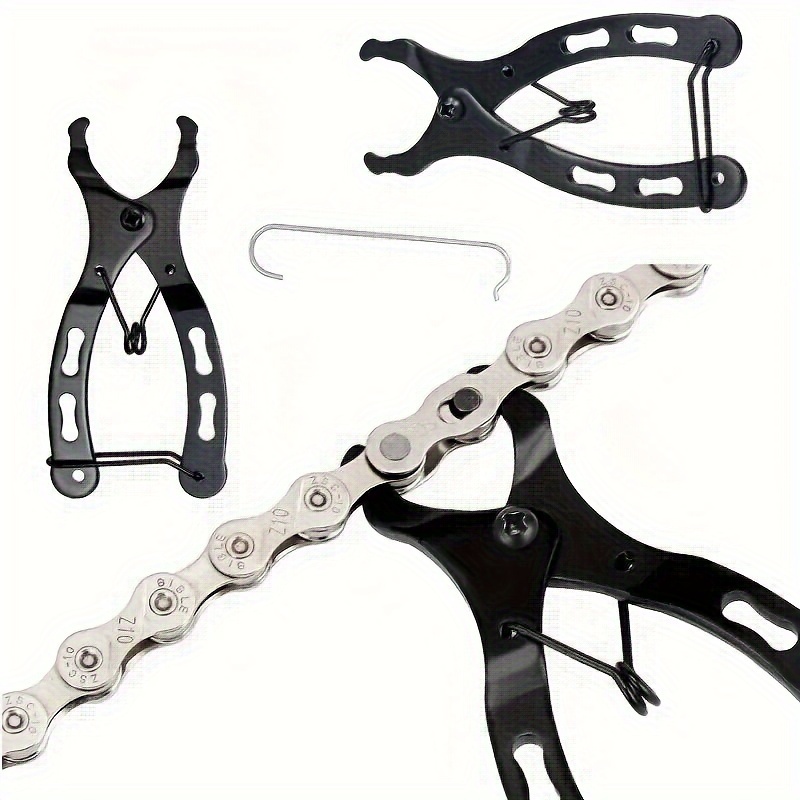 

Bicycle Chain Link Pliers, Bike Chain Removal Tool With Quick Release Hook, Magic Buckle Pliers, Portable Chain Cutter Splitter Repair Tool For Road And Mountain Bikes