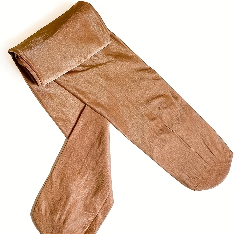 Plus Size Glossy Pantyhose