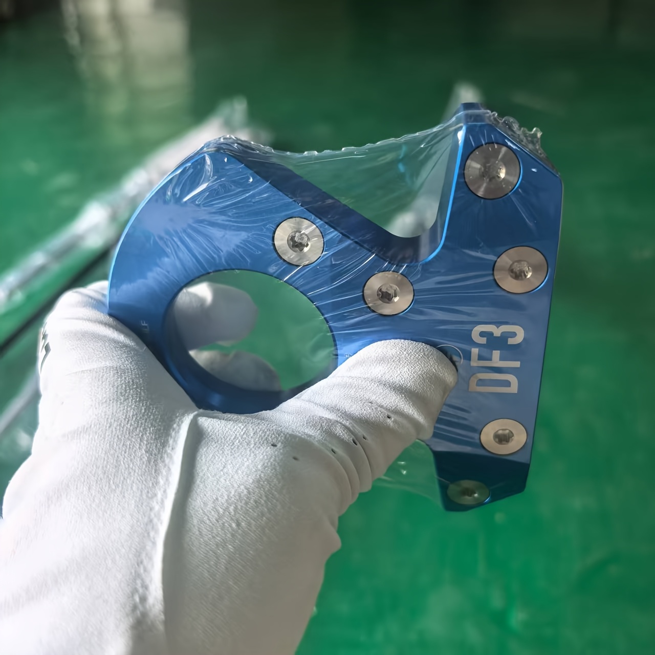 Artikelbild 1 - stück putter df3/mallet putter /schwarz/exzentrischer griff/golfschläger/großkopf-putter