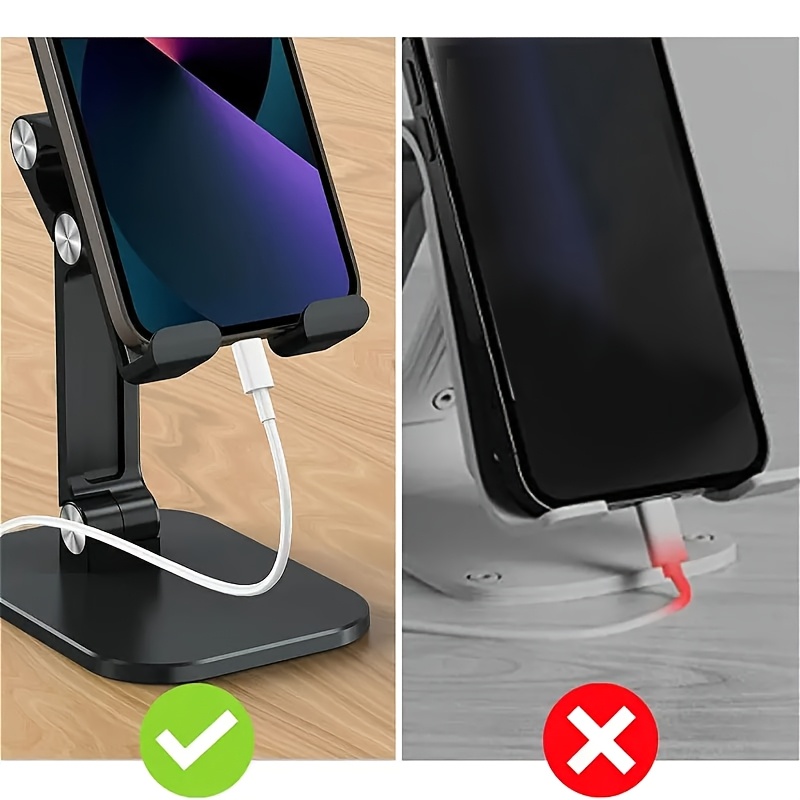 Support De Téléphone Portable, Angle Réglable En Hauteur Pour