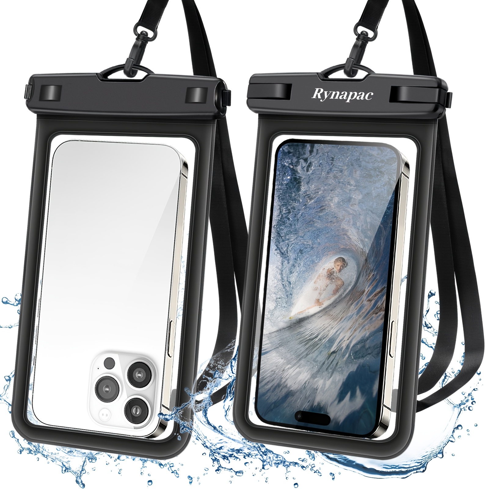 E-shop Rynapac Handyhülle für 7-Zoll-Geräte, kompatibel mit iPhone 17 Pro, 16, 15, 14, 12, 11 Pro Max, und Xiaomi 17 Pro. Ideal für Rafting, Skifahren,