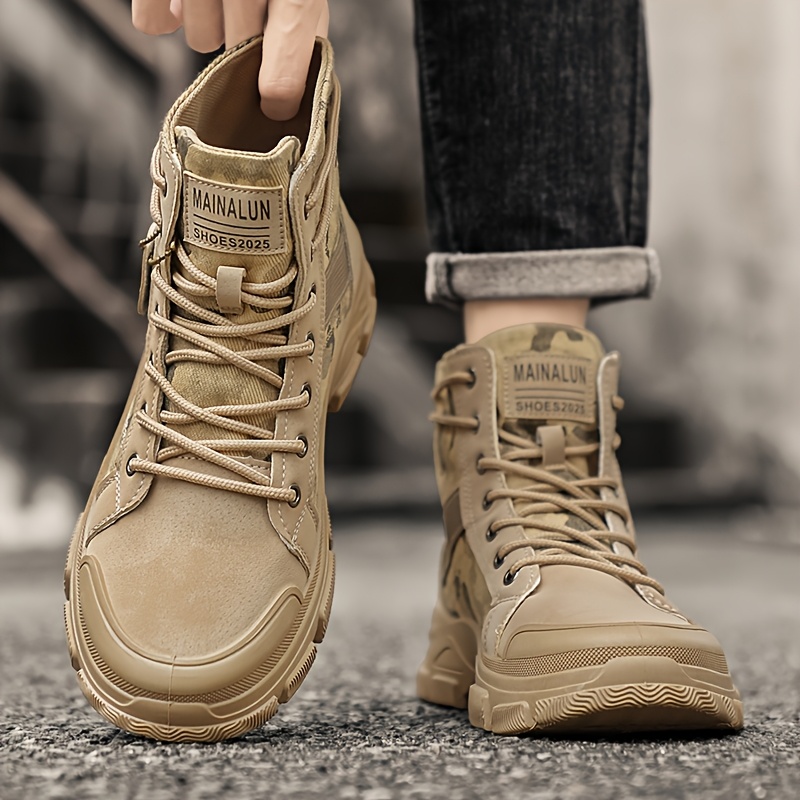 Men's Waterproof Hunting Boots, Low Cut Design