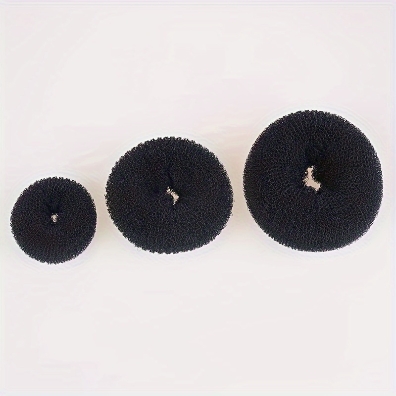 

Set Of 3 (different Sizes), Donut Bun Maker, Donut Hair Styling Tool, Diy Hairstyle