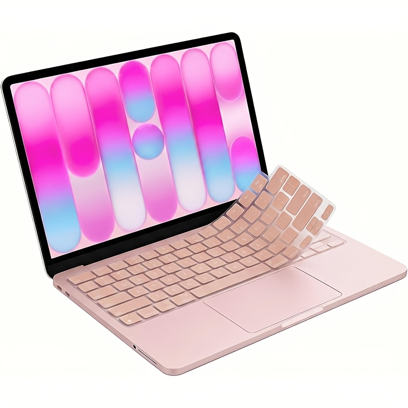 TEMU [2-pack] Silicone Keyboard Cover Case For Macbook Neo 13" (a3404) 2026 Release, Compatible With For Macbook A18 Pro Chip Protective Skin